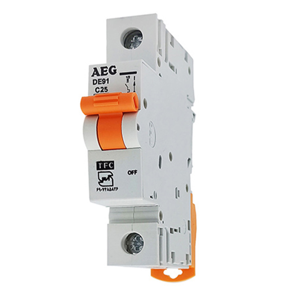کلید مینیاتوری AEG تک پل 6 آمپر